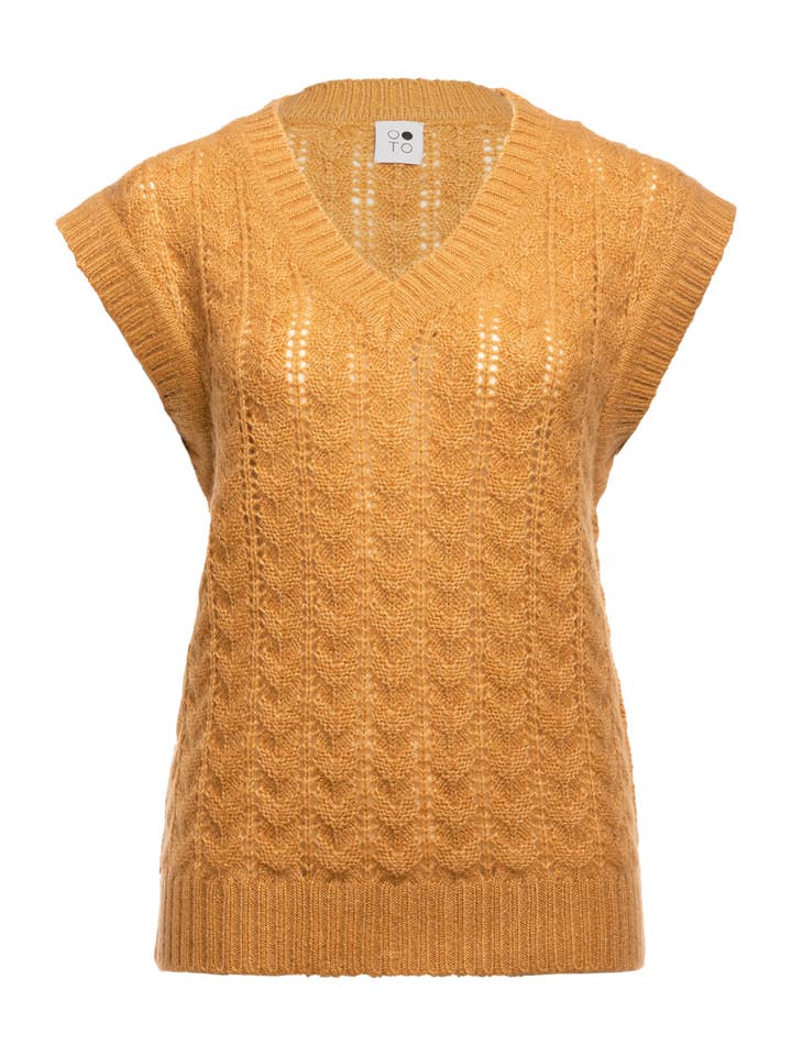 Chaleco de Punto Aguamarina para venta al por mayor de OO-TO