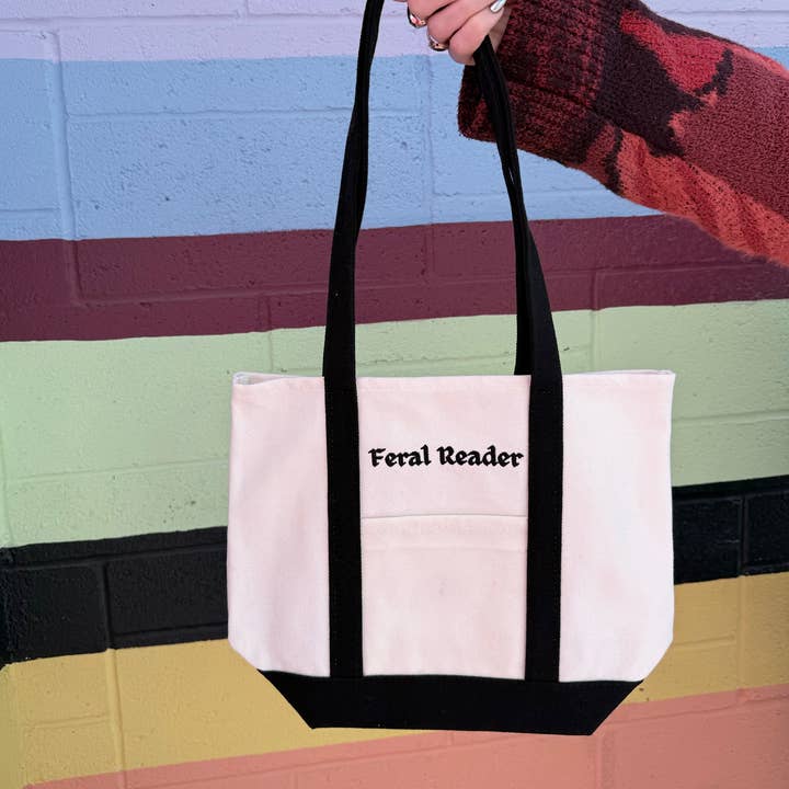 Well Versed Goods - Wholesale Tote Bag - Women's - Bookish Tote | Feral Reader 2