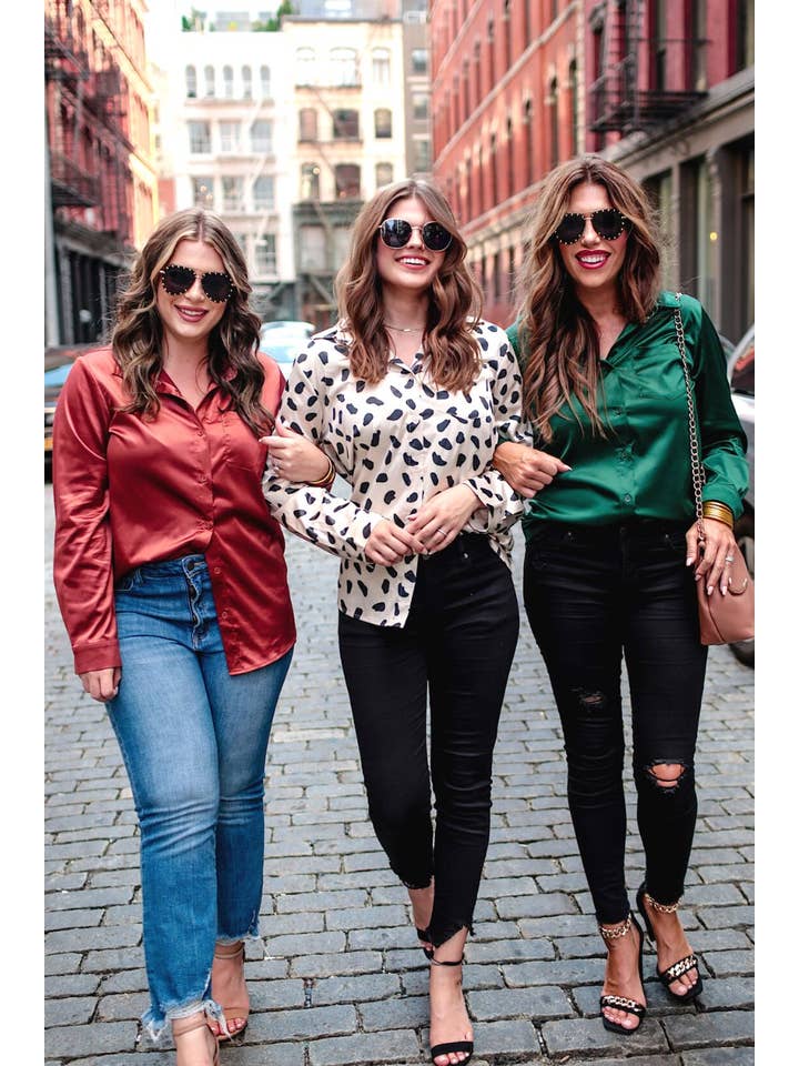 Jess Lea - Vendita all'ingrosso Camicia button down - Donna - Top Con Bottone Boss Babe5