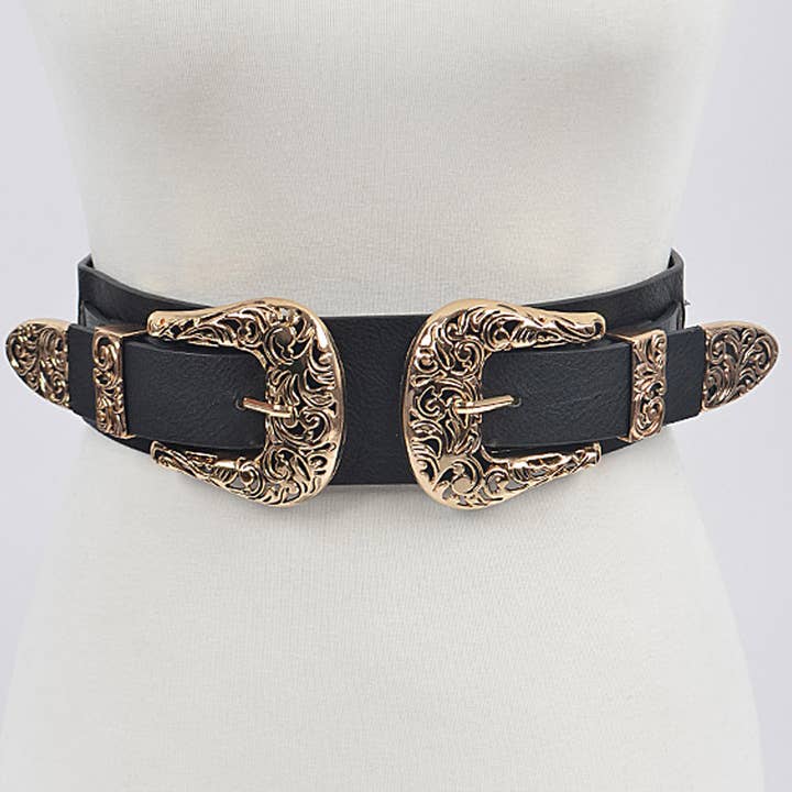 3AM BY H&D ACCESSORIES - Wholesale Belt Buckle - Women's - Filigree Belt Buckle