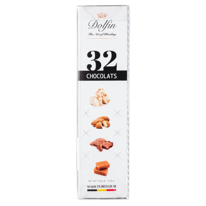 Dolfin - Wholesale Chocolate box - Tube Of 32 Neapolitans “Gourmet Péchés”1
