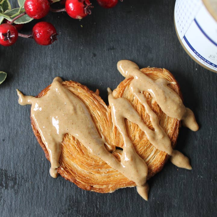 Ground Up - Wholesale Nut Butter - 4oz - Salted Eggnog Cashew + Coconut Butter2