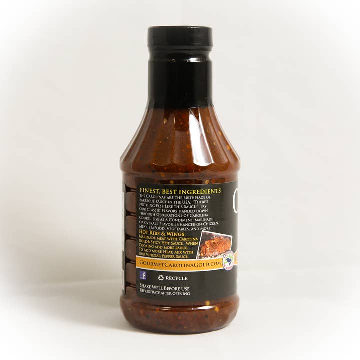 Gourmet Carolina Gold - Wholesale BBQ Sauce - Gourmet Carolina Gold Sauce, Vinegar Pepper, 18 oz1