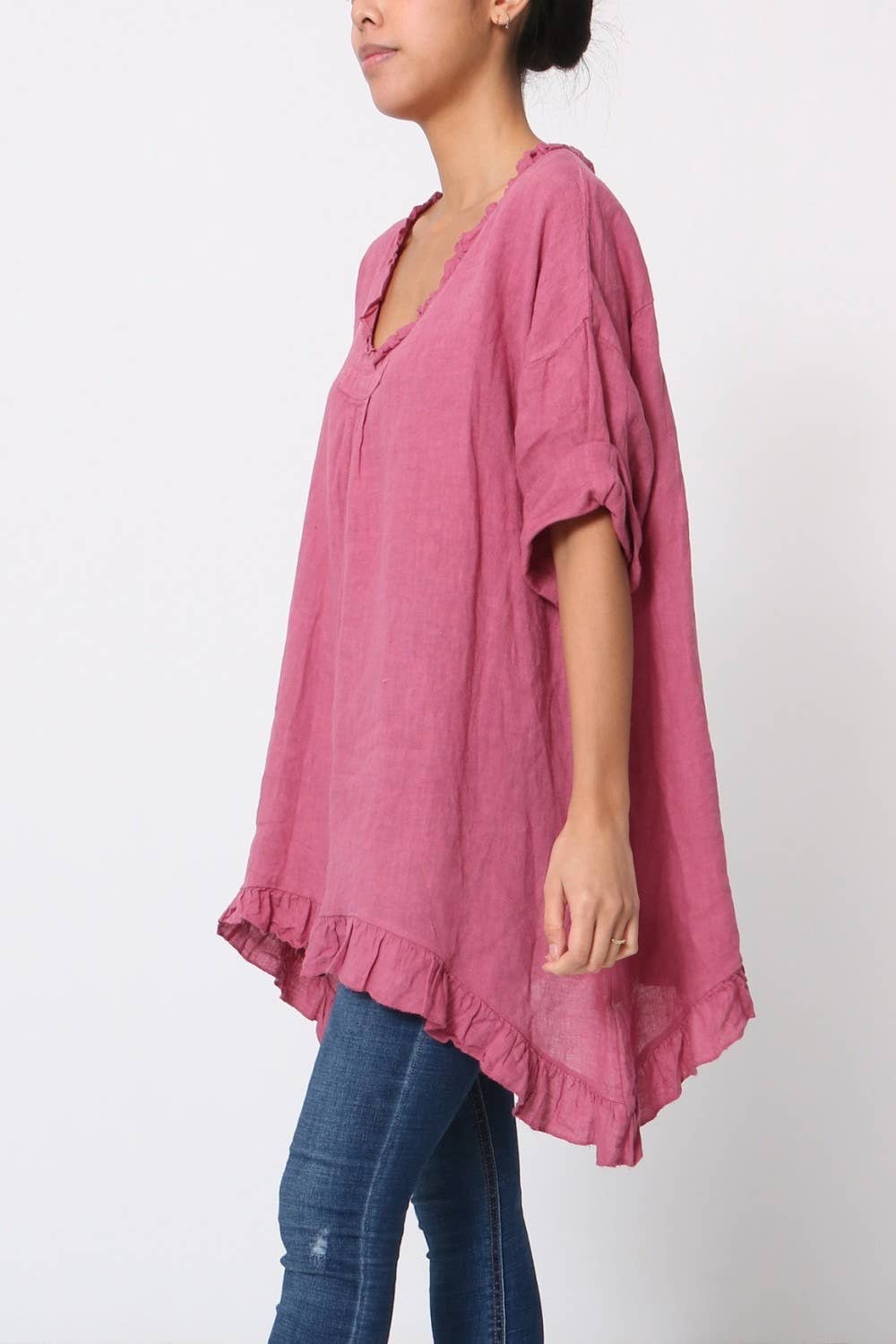 LÉA & LUC - Wholesale Tunic - Women's - 100% Linen Tunic REF.1076817