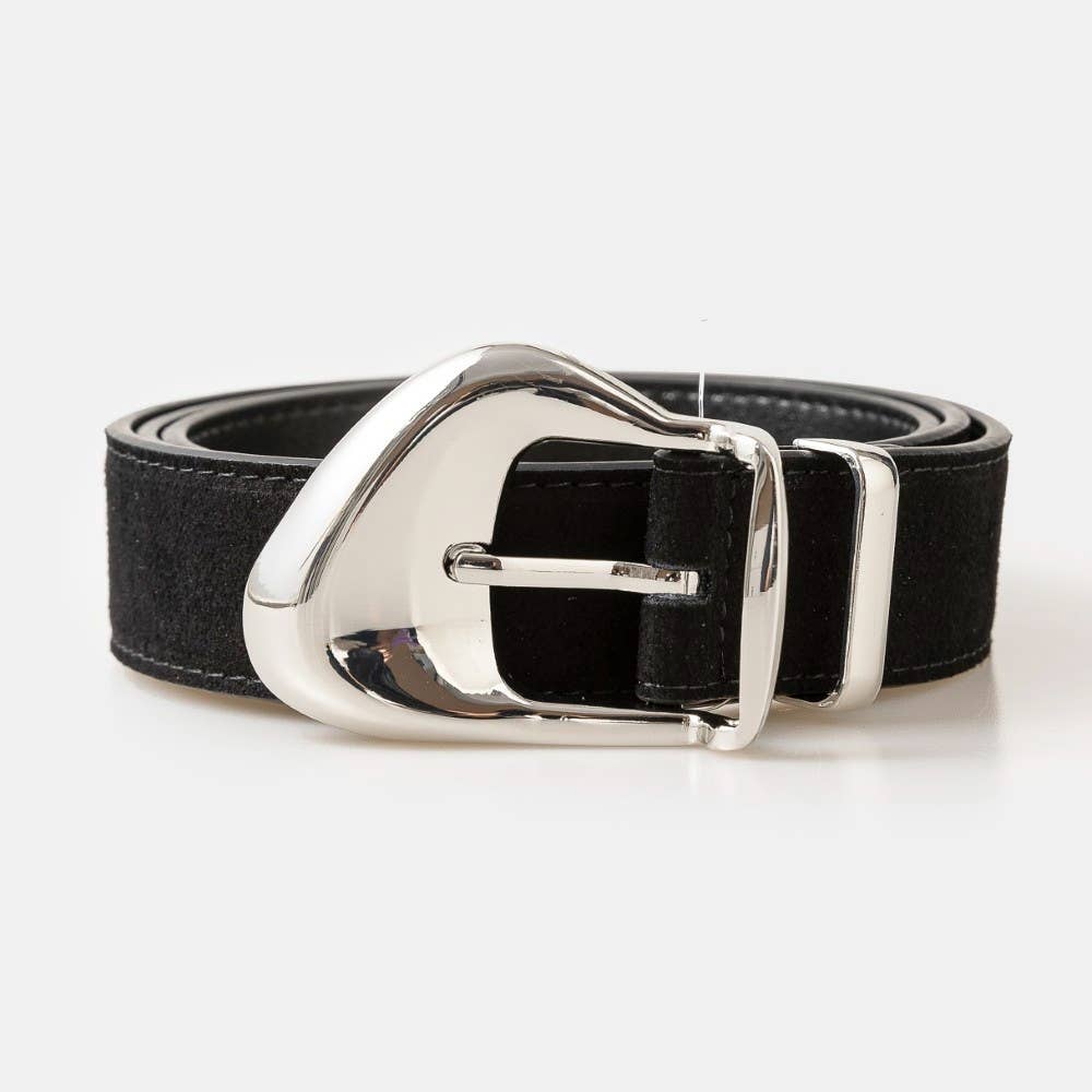 Collections by Fame Accessories - Wholesale Belt - Women's - Ornate Buckle Soft Leather Belt4