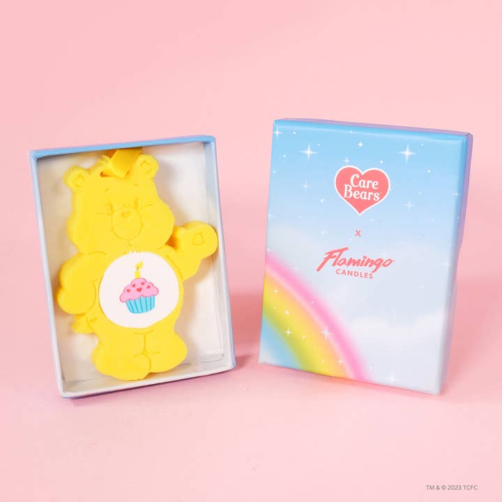 Flamingo Candles - Wholesale Novelty Candle - Care Bears x Flamingo Candles Cute Cupcake Birthday Bear Scent Shape