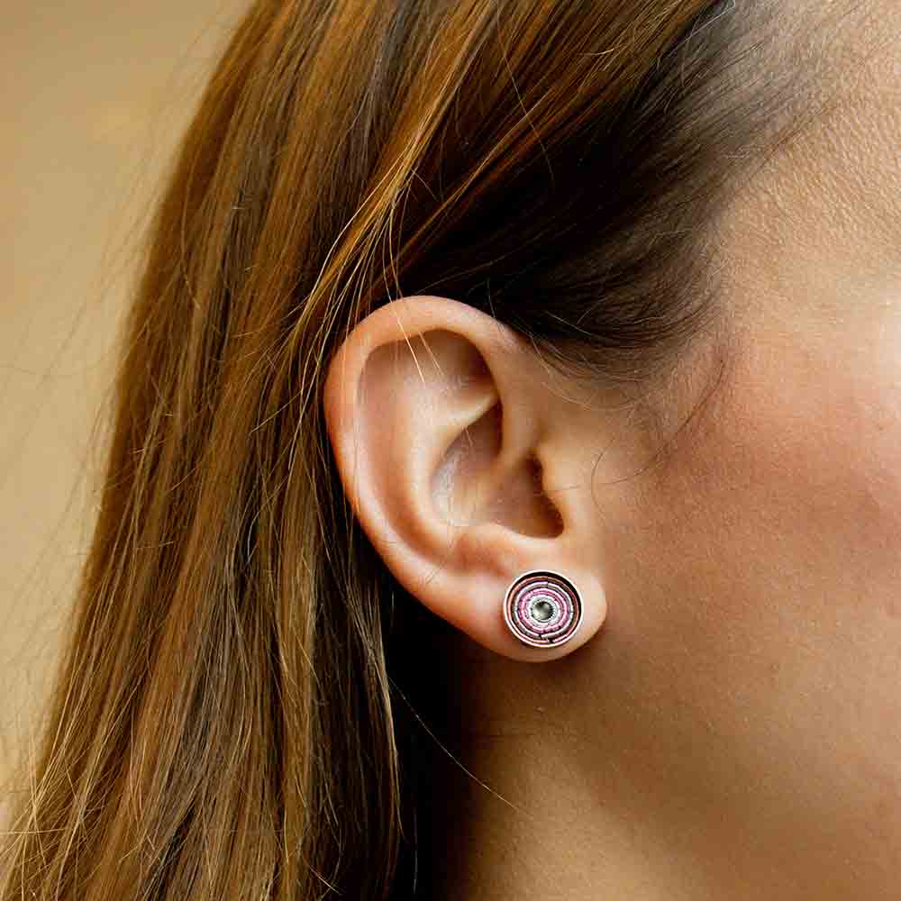 Sergio Engel jewellery – Brincos de pino por atacado – Brincos coloridos antigos Índia 0432