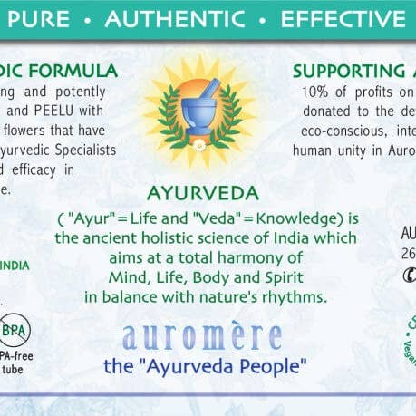 Auromere Ayurvedic Imports - Wholesale Toothpaste - Fresh Mint Ayurvedic Toothpaste2