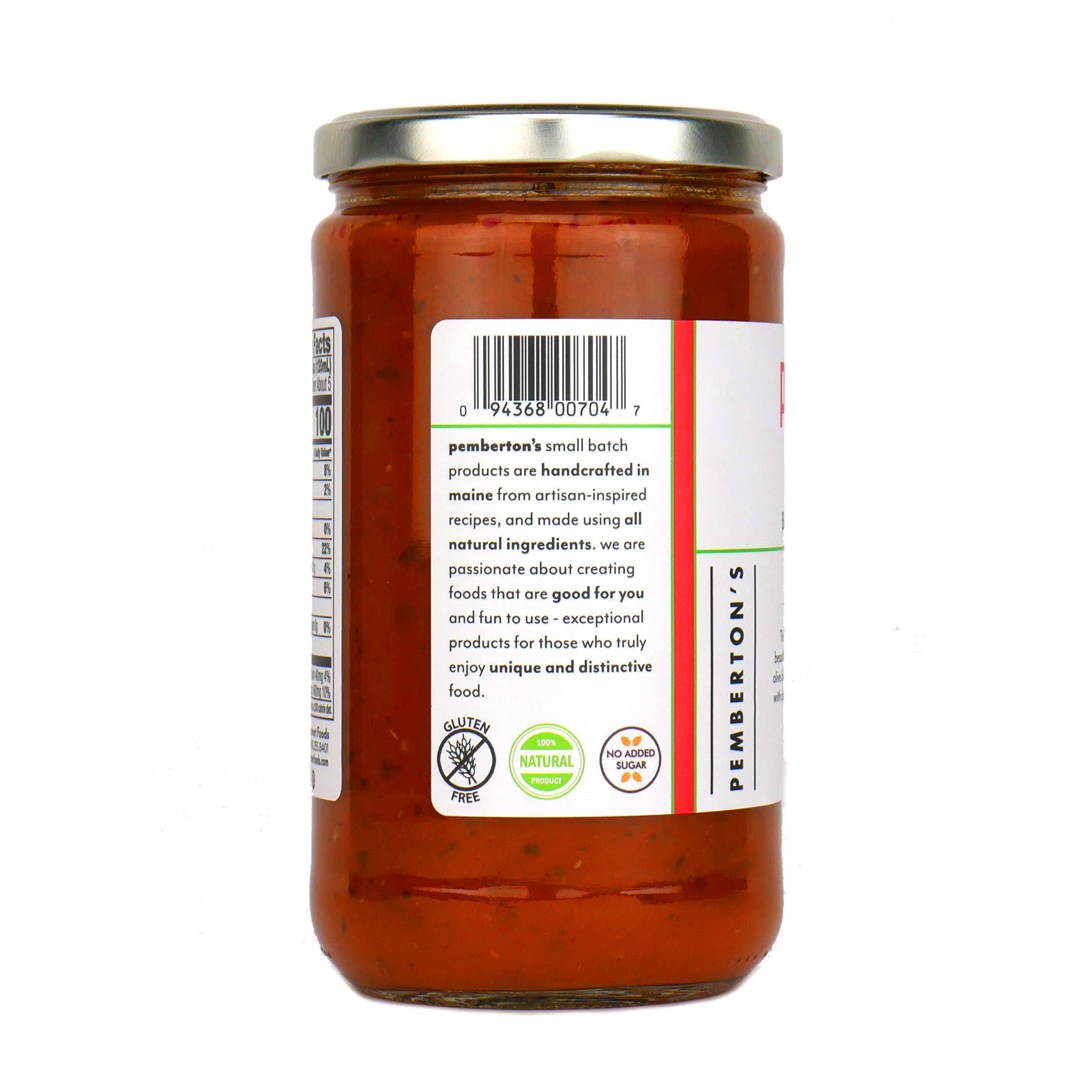 Pemberton's Gourmet Foods - Wholesale Pasta Sauce - Basil Pomodoro Pasta Sauce2