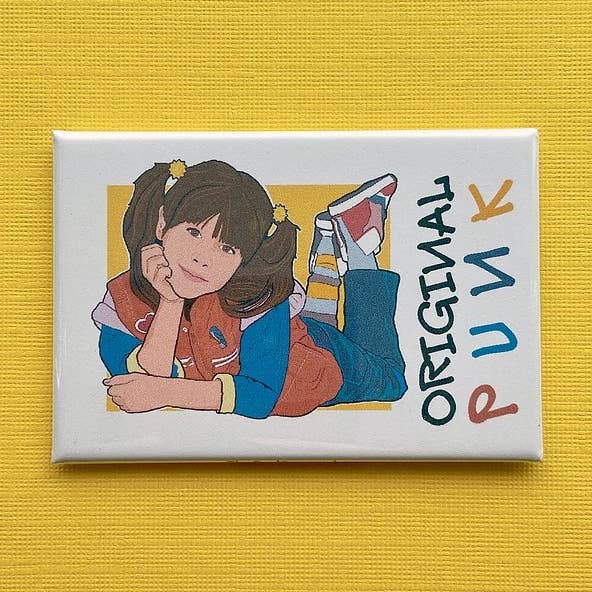 The Red Swan Shop - Wholesale Magnet - “Original Punk” Punky Brewster Souvenir Magnet0