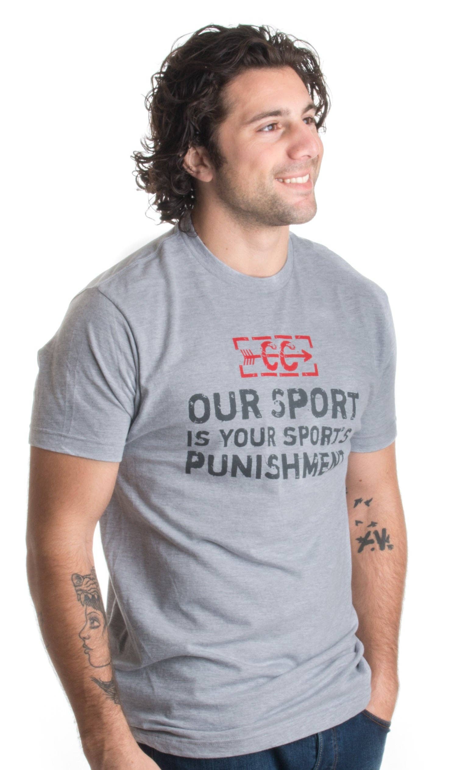 Grey Cross Country XC Läufer Unisex T-Shirt für den Großhandel auf Faire2