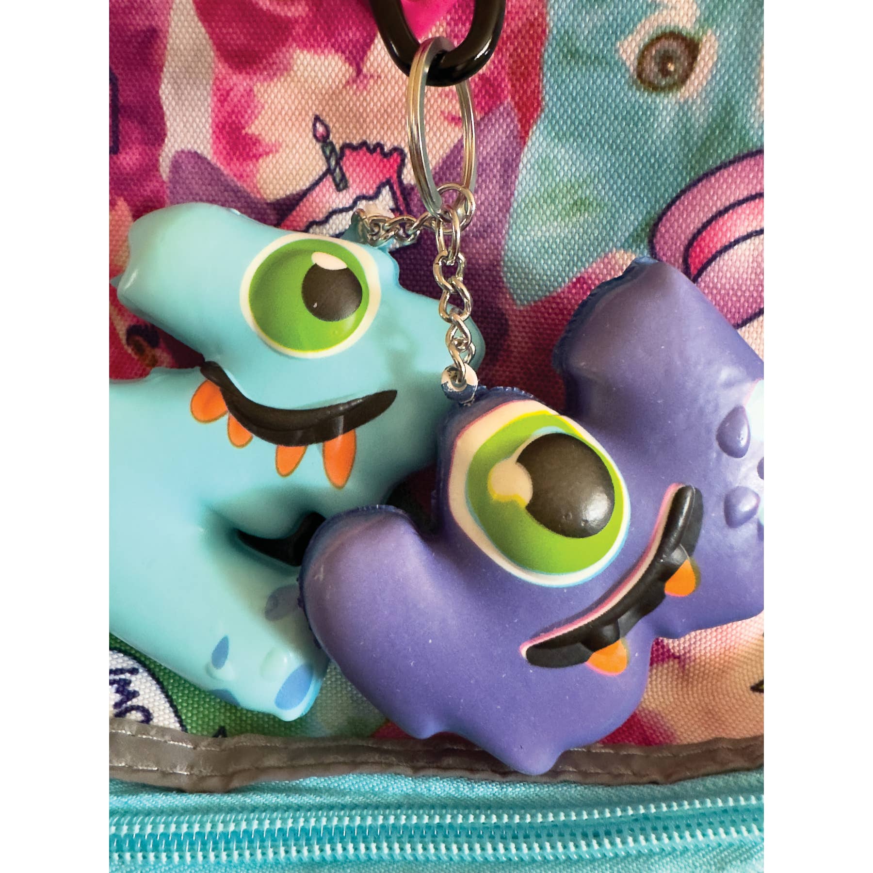 Geddes - Wholesale Squishy Toy - Kids & Baby - SQUISHY ALPHA MONSTER BACKPACK BUDDIES  26/BAG7