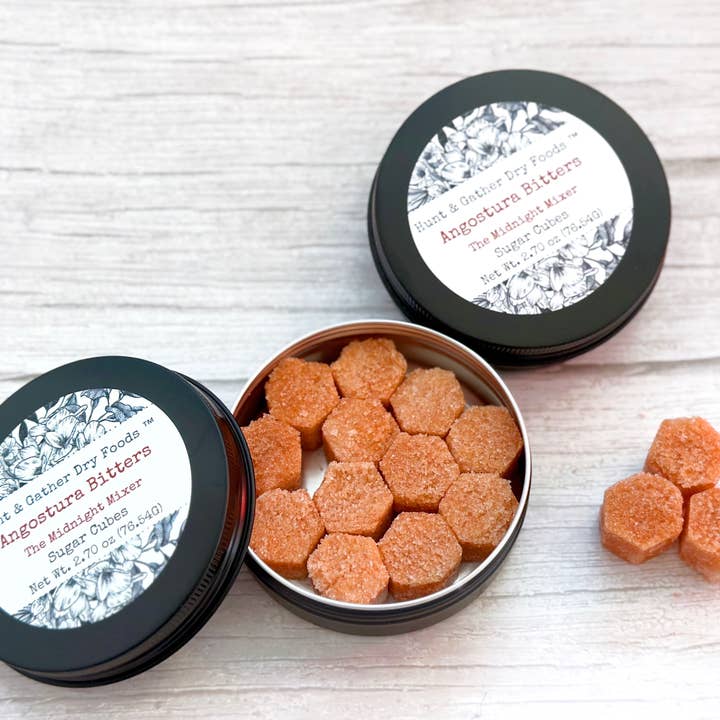 Hunt and Gather Dry Foods - Wholesale Sugar/Sweetener - The Midnight Mixer Angostura Bitters Sugar Cubes3