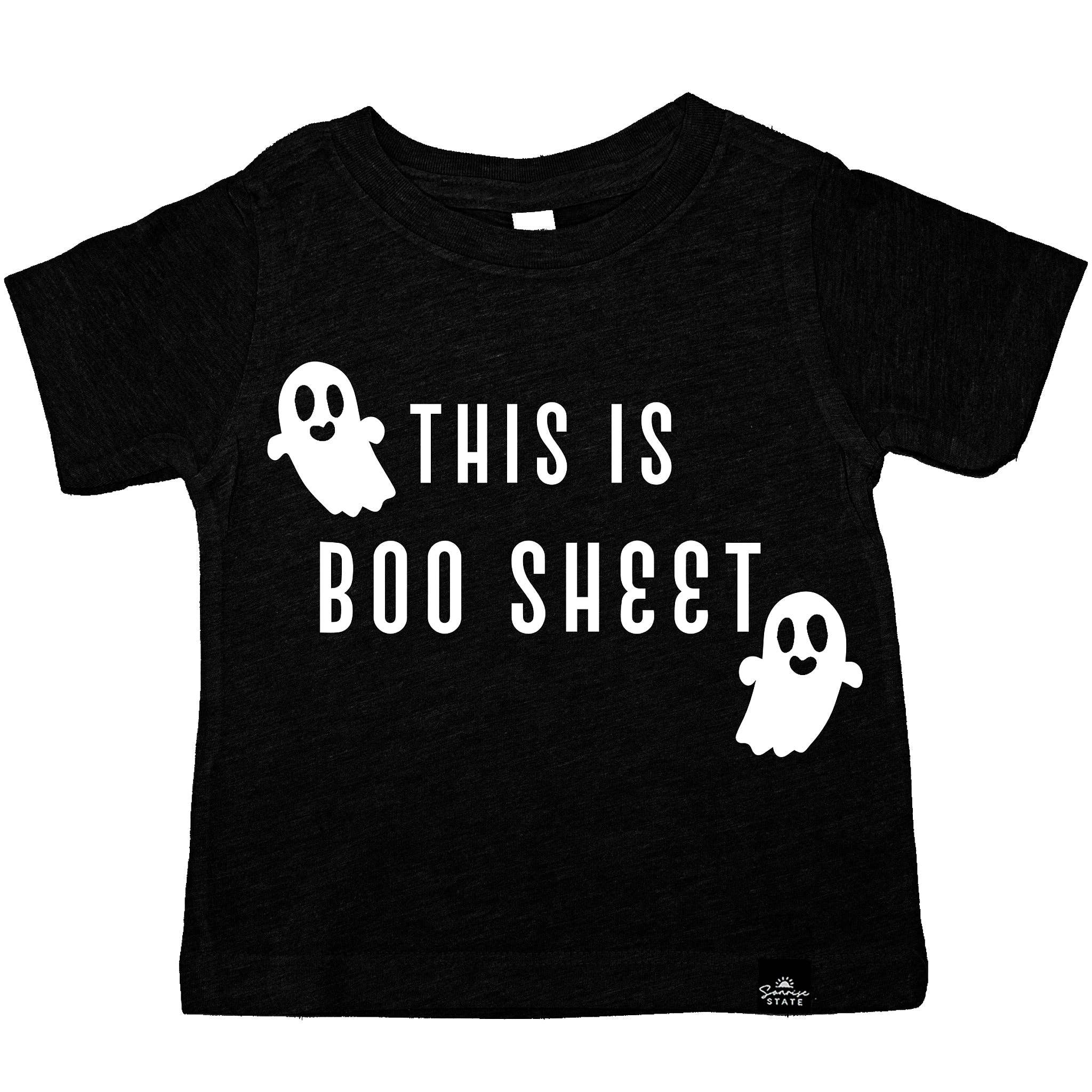 Sonrise State - Wholesale Screen Printed T-Shirt - Kids - This is Boo Sheet Boy's Halloween T-Shirt1