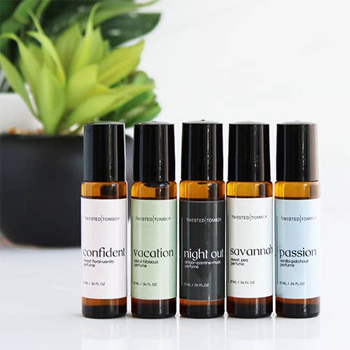 Roll-On Perfumes for wholesale by Twisted Tomboy | Bath+Body+Shower+Shave