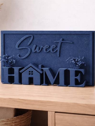 Sweet Home Sign, Modern Farmhouse Decor for wholesale by Kri8 Collective