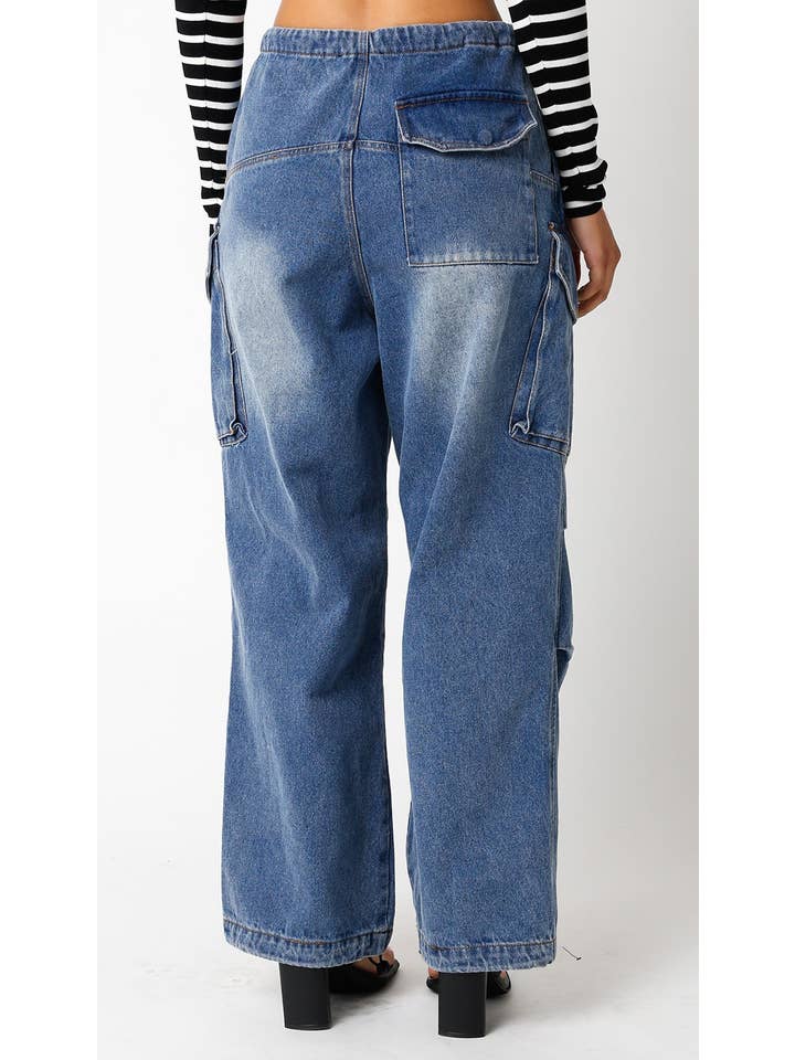 Denim Chute Pants for wholesale on Faire1