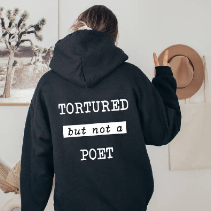 The Detailed Diva - Wholesale Hoodie - Women's - Tortured but not a Poet Hoodie