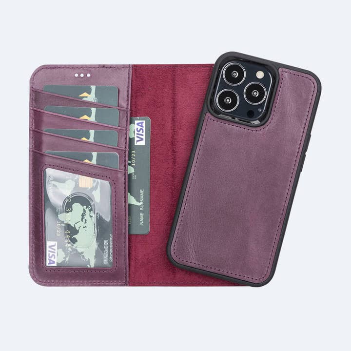 OXA LEATHER - Wholesale Phone Wallet - Unisex - iPhone 13 Pro Leather Wallet Case21