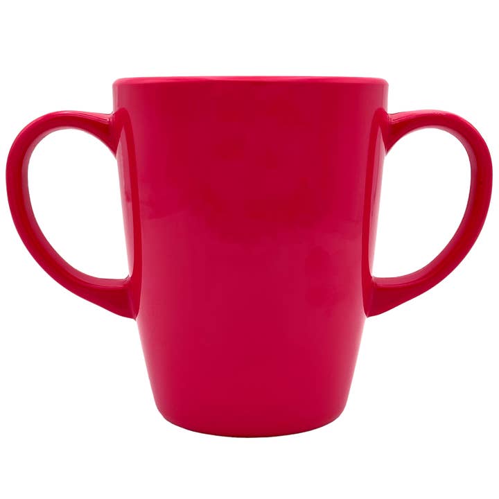 Two Handled Mug - Pink for wholesale by Rosa Lifestyle