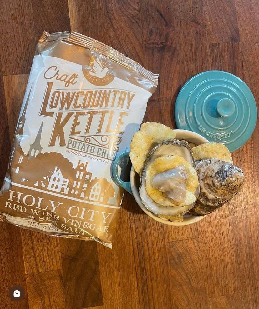 Lowcountry Kettle - Vendita all'ingrosso Patatine - Aceto di vino rosso e sale marino2