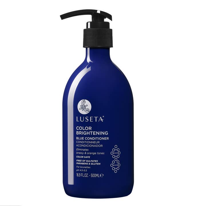 Color Brightening Blue Conditioner - 16.9oz for wholesale by Luseta Beauty