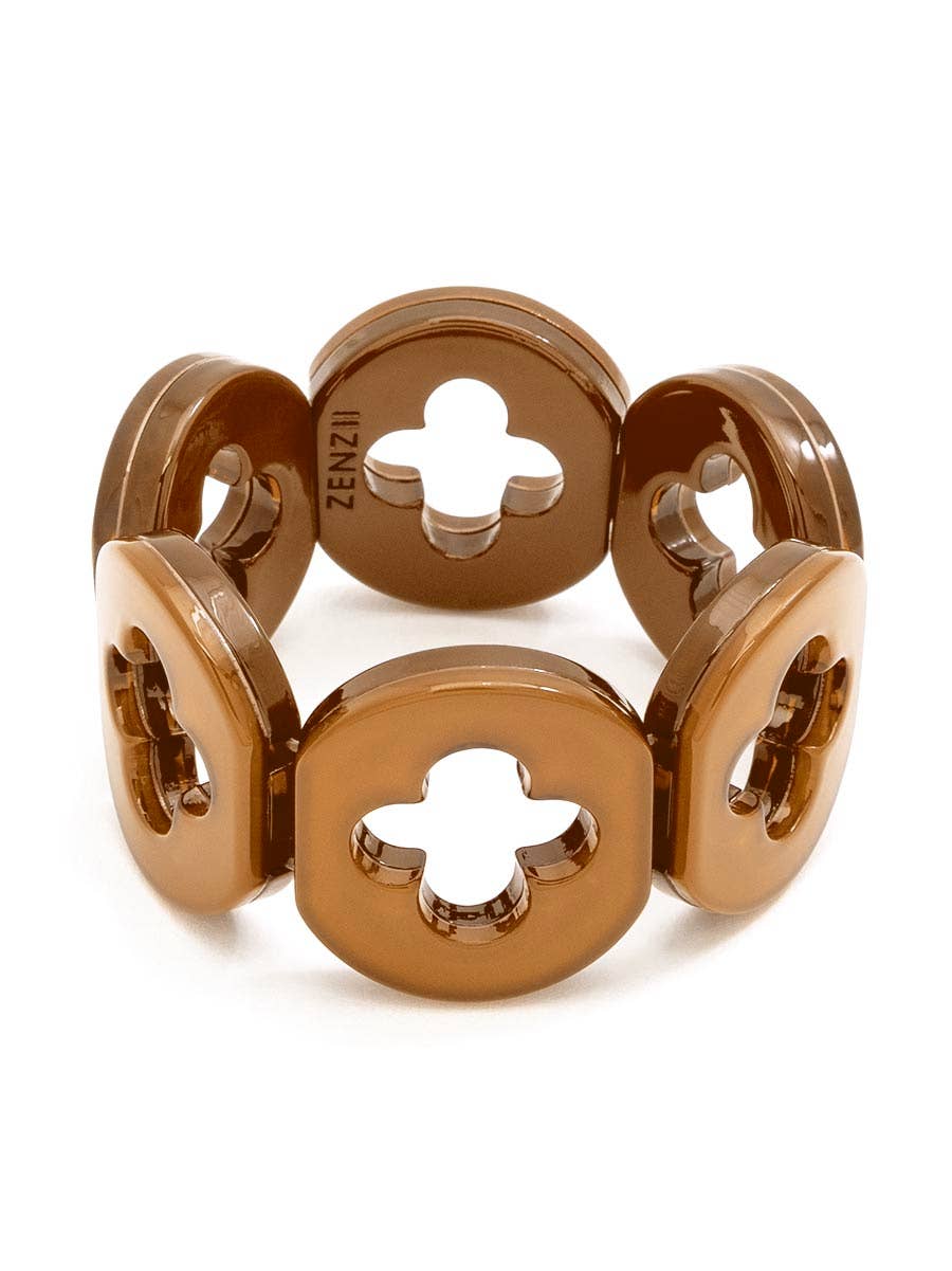 ZENZII Jewelry - Wholesale Beaded Bracelet - Resin Clover Bracelet2