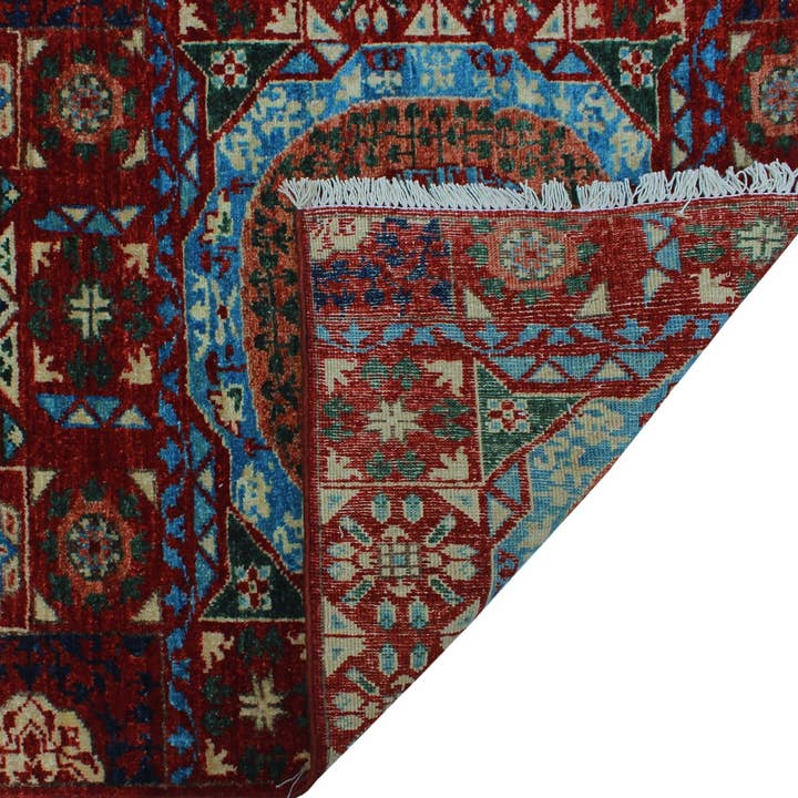 Noori Rug - Wholesale Area Rug - Aria Freda Red/Blue Runner, 2'8" x 14'11"