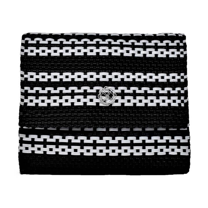 Borsa a tracolla nera/bianca per la vendita all'ingrosso da parte di Lola's Bag by Georgina Herrera