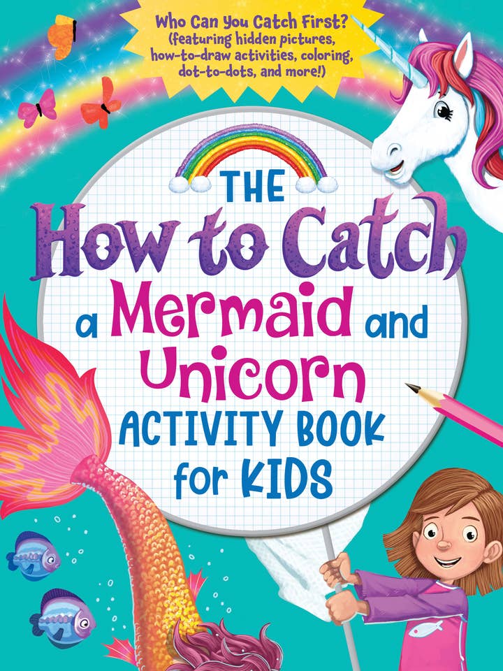 How to Catch a Mermaid and Unicorn Activity Book for Kids for wholesale by Sourcebooks