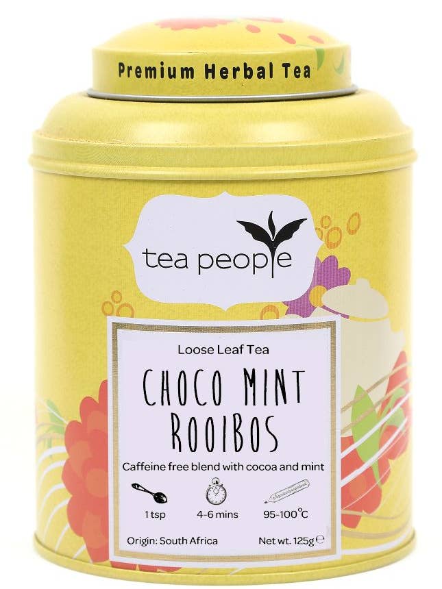 Choco Mint Rooibos - 125g Tin Caddy for wholesale by Tea People
