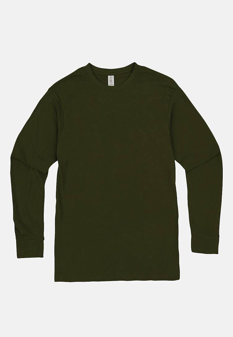 Lane Seven Apparel - Vendita all'ingrosso Maglietta - Uomo - Maglietta girocollo a maniche lunghe1