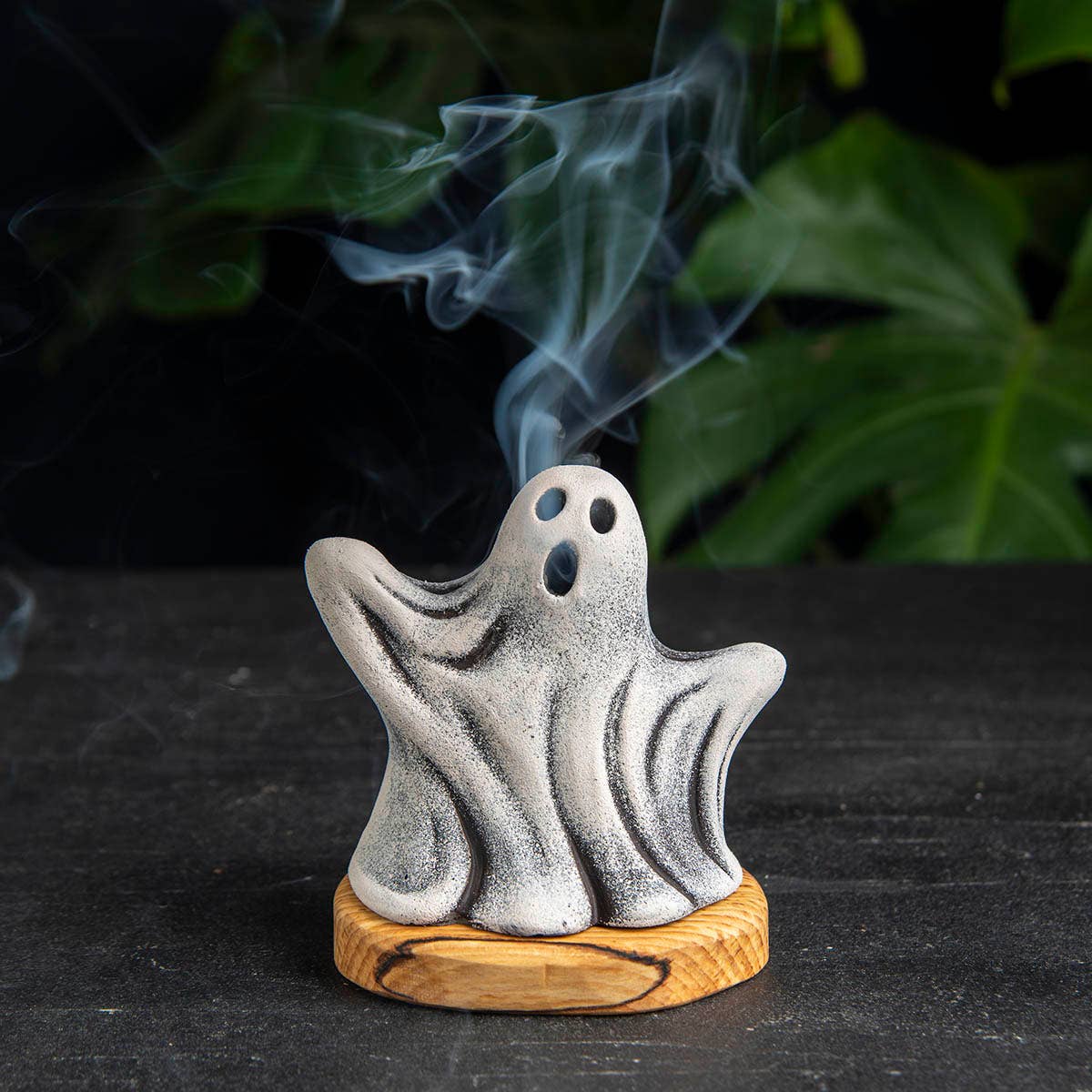 Troy Touch – wholesale Incense holder – Natural Ghost Incense Holder for Halloween, Smoker Ghosts0