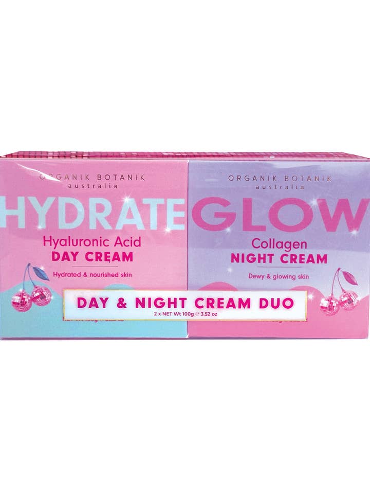 Organik Botanik Disco Cherry Face Cream Duo
for wholesale by Cognescenti Pty Ltd