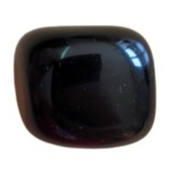 WLM - Wholesale Spiritual Stone/Crystal - Apache Tear Obsidian Tumbled Stone0