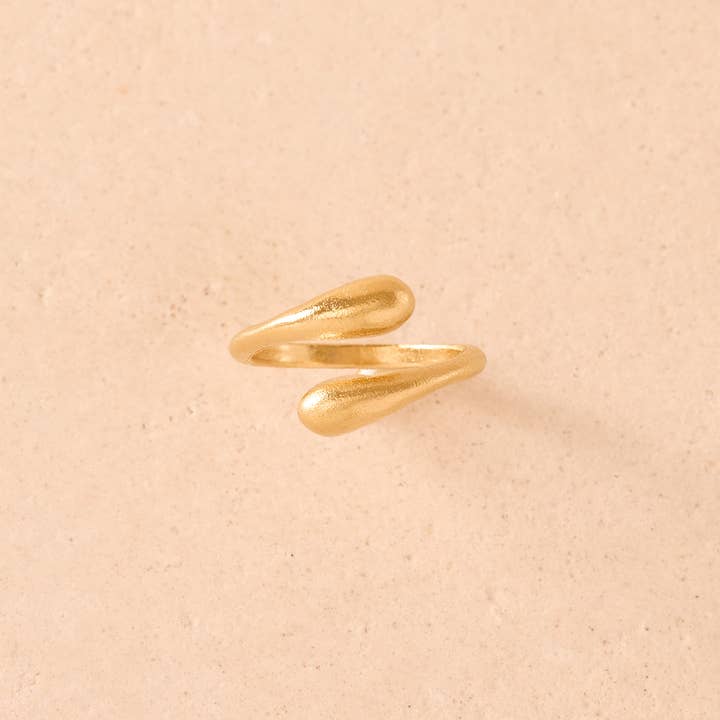 Agapée Jewelry - Wholesale Band/Stacked Ring - Filippa Ring | Jewelry Gold Gift Waterproof