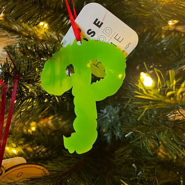 Rosewood Home - Wholesale Ornament - Phillies P Phonatic Ornament