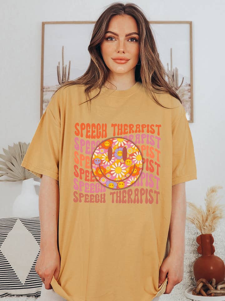 Terapeuta da Fala Tee por atacado de Shop Alloe | Print & Media Co.