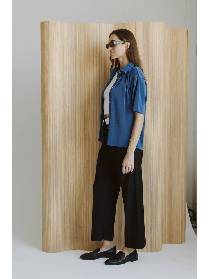 All Row - Wholesale Button Down Shirt - Women's - The Sammy Top6