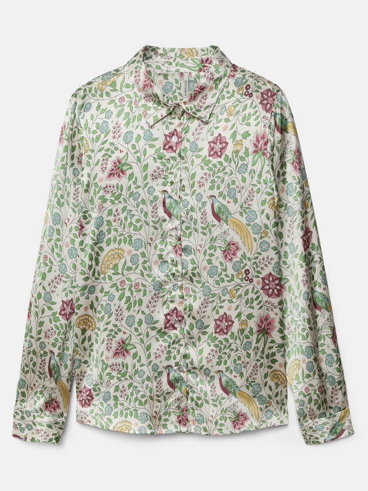 Satin-skjorte (416720-188) for engroshandel hos Lanidor