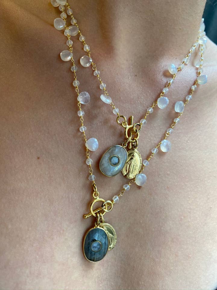 winter garden necklace for wholesale by Mathilde ma muse