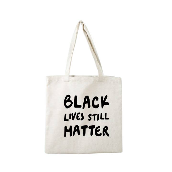 BLM Organic Unisex Tote bag for wholesale by Ninas