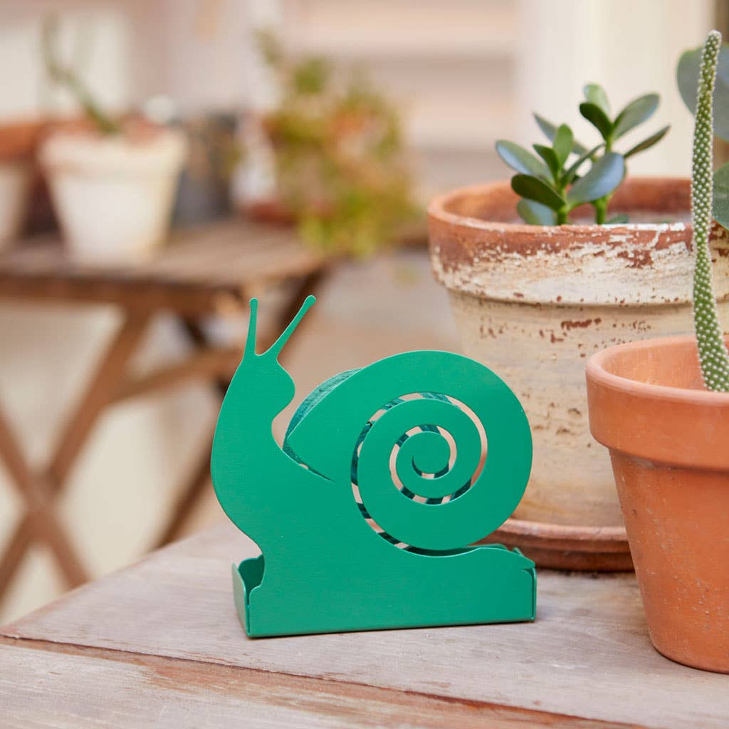 Balvi - Venta al por mayor Adornos/decoración de exteriores - Soporte espiral mosquitos,Snail,verde,metal2