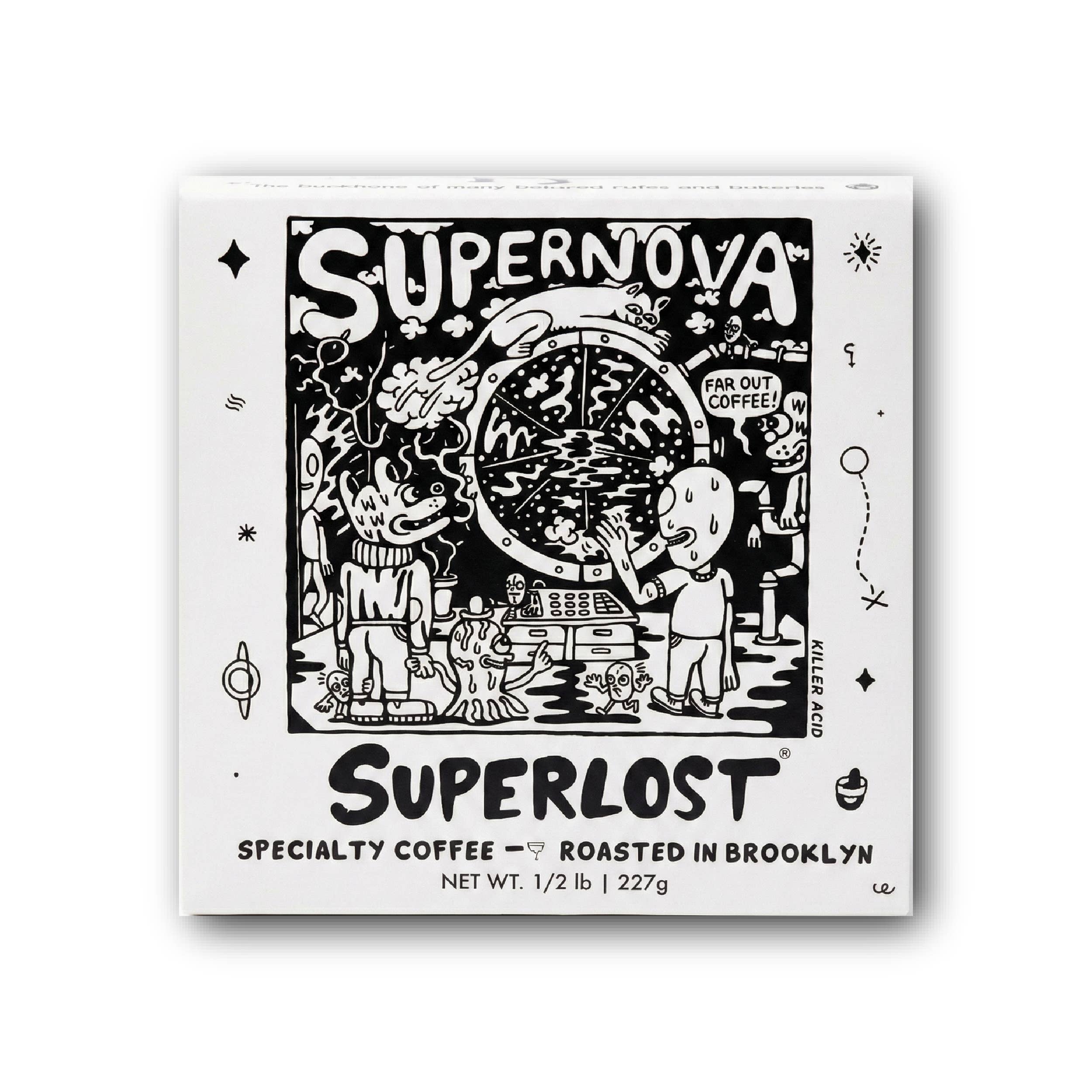 Superlost Coffee - Vendita all'ingrosso Caffè in grani - Supernova | Miscela Espresso Signature LatAm