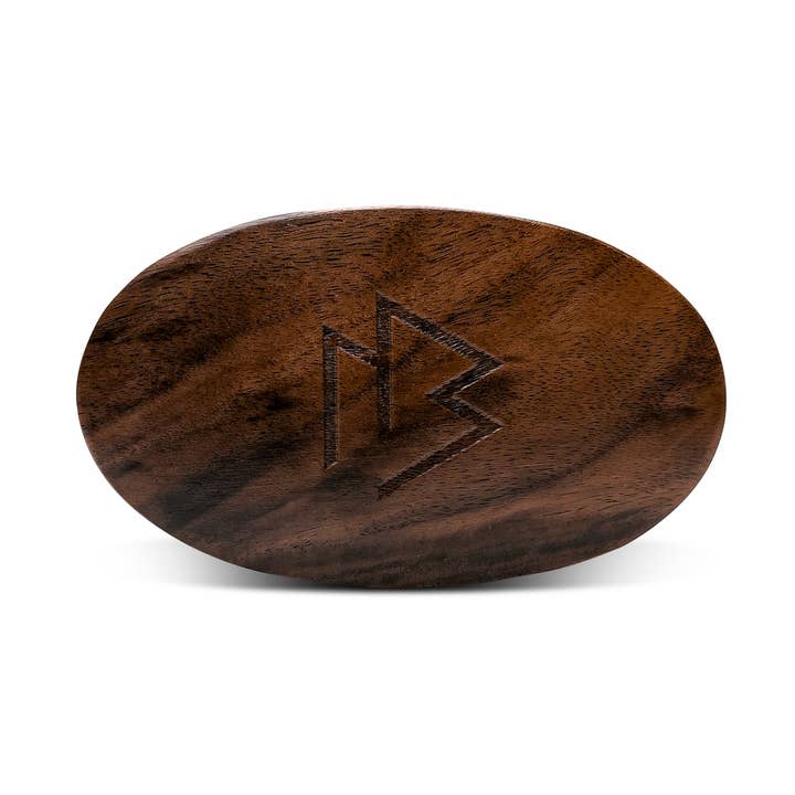 Walnut Beard Brush for wholesale by Modern Beard Co.