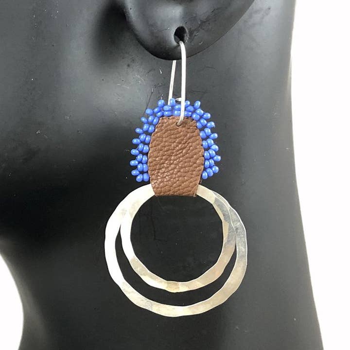 Boucles d'oreilles Rei Rei pour la vente par Leah Sturgis Jewelry Art