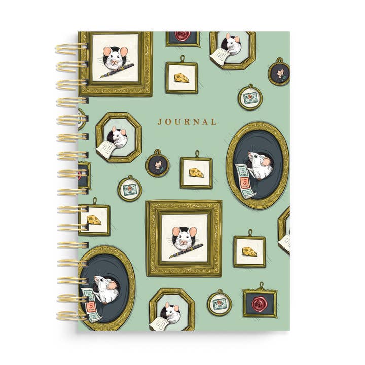 Good Juju Ink - Wholesale Notebook - Mouse Cameo Spiral Notebook