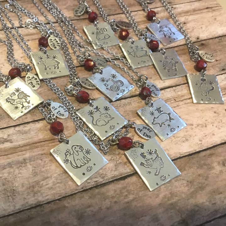 Jamie Haley Designs - Wholesale Pendant/Charm Necklace - Chinese zodiac pendant, year of the goat2