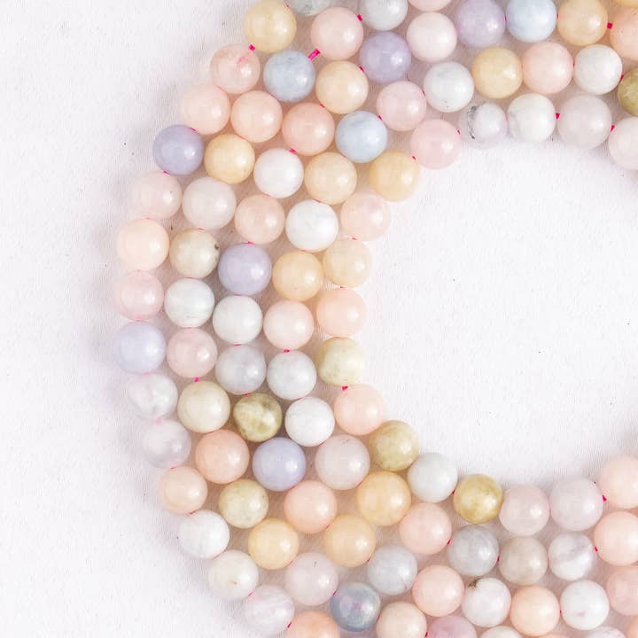 Soothing Crystals Beads - Wholesale Beads - Crystal Jewelry Beads | Morganite | Healing Gemstone Beads3