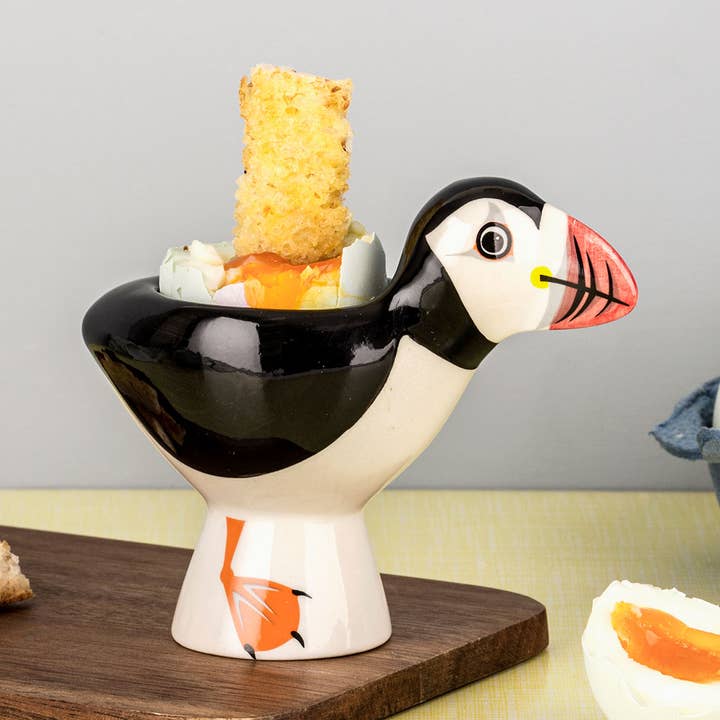 Hannah Turner Ltd - Wholesale Egg Cup/Holder - Puffin Egg Cup0
